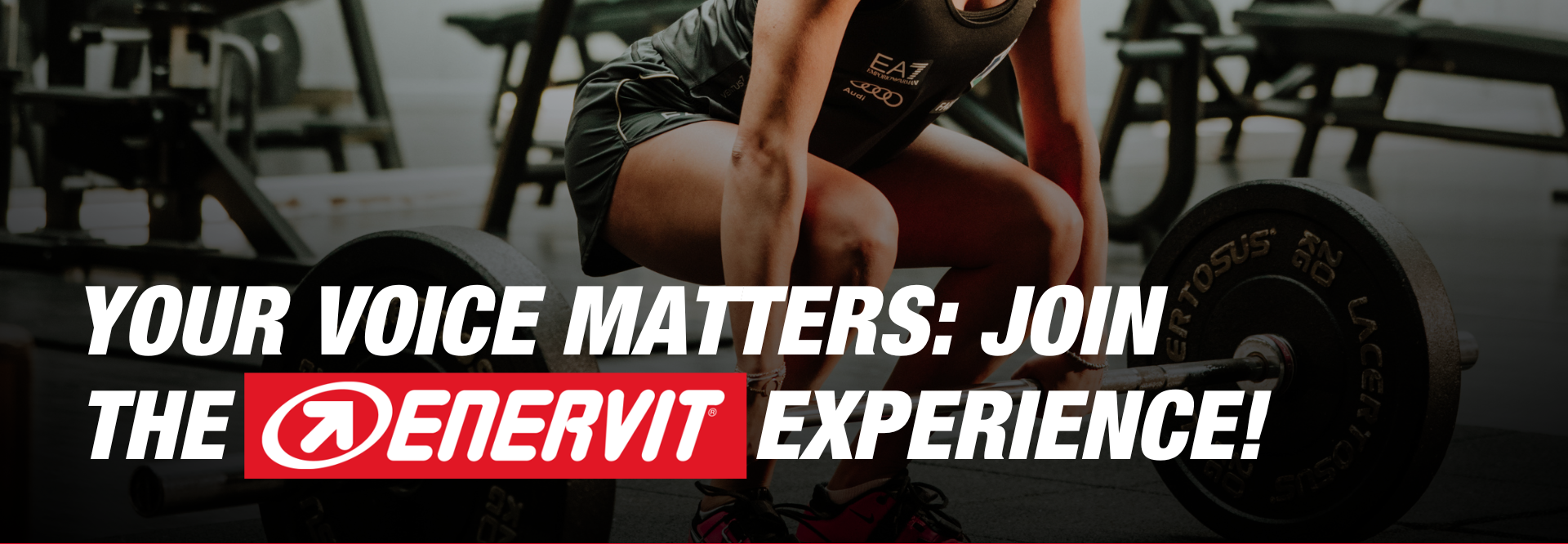 Try our products and share your experience Join the Enervit Experience