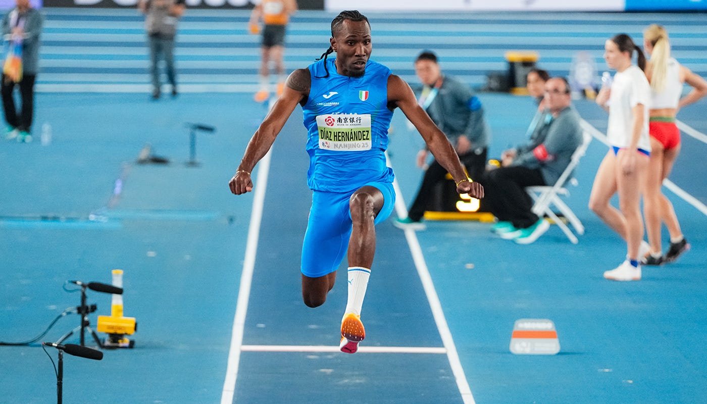 Andy Diaz Mondiali Indoor Nanchino 2025