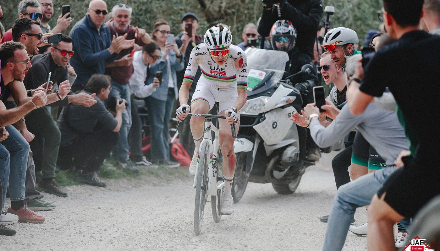 Pogačar Strade Bianche 2025