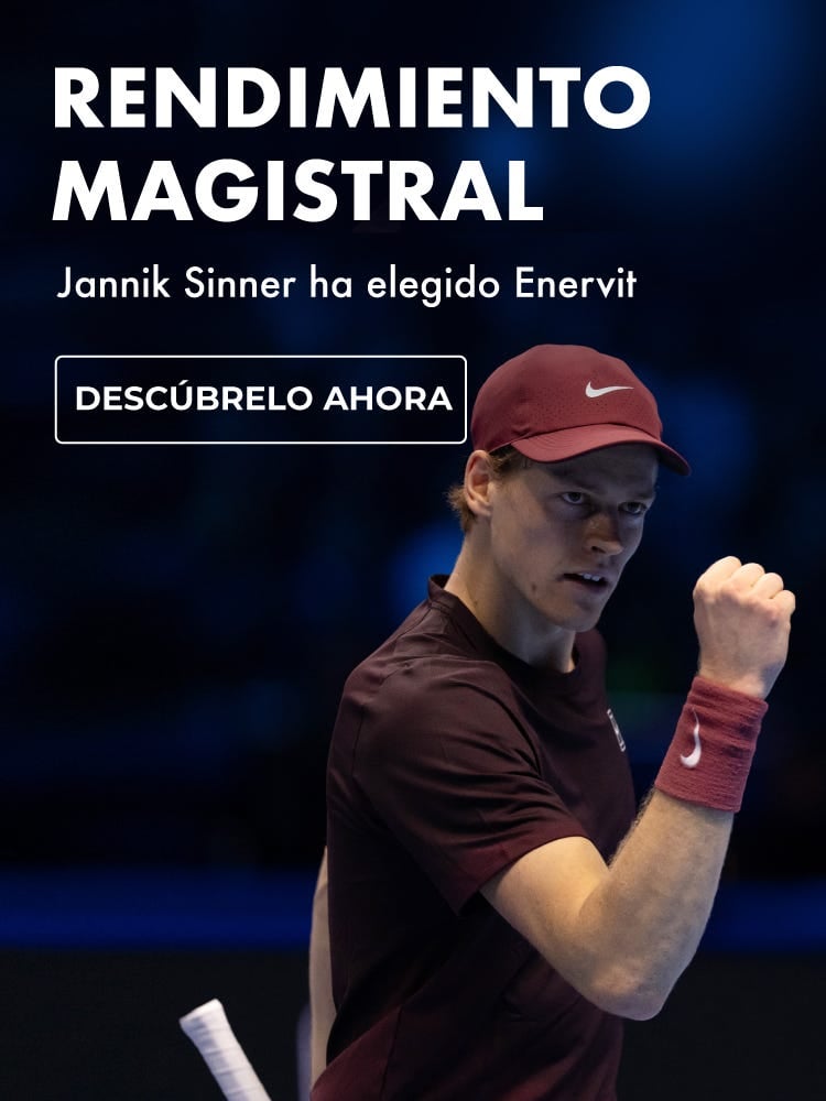 Sinner ha elegido Enervit