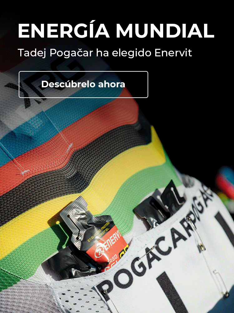 Pogačar ha elegido Enervit