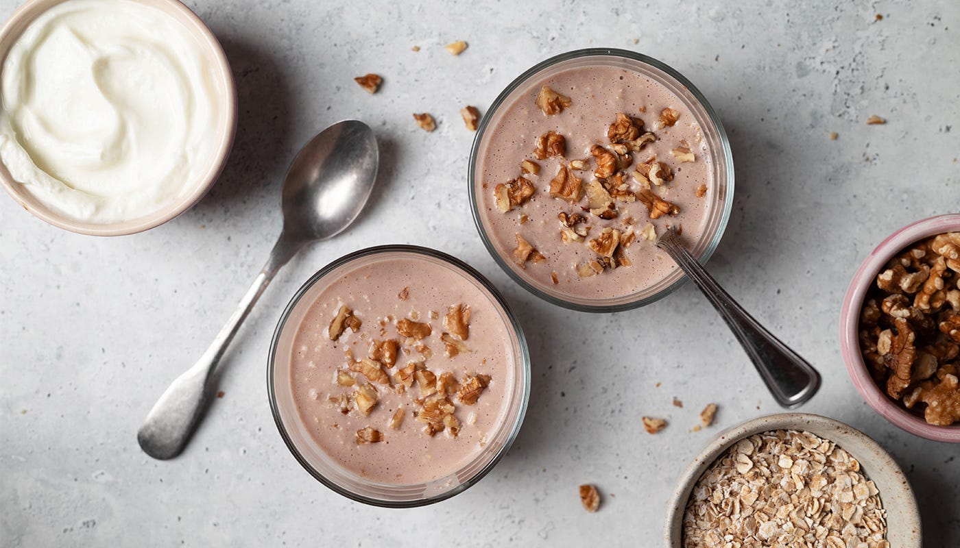 Porridge con mele e cannella